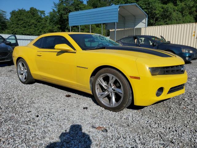 2G1FB1E37C9210403 - 2012 CHEVROLET CAMARO LT ყვითელი ფოტო 4