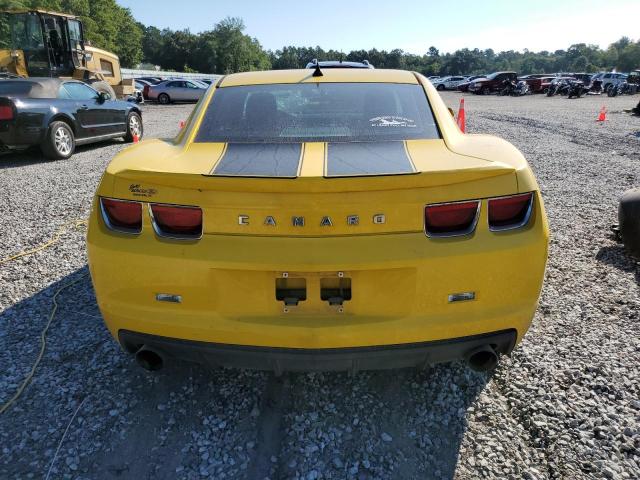 2G1FB1E37C9210403 - 2012 CHEVROLET CAMARO LT ყვითელი ფოტო 6