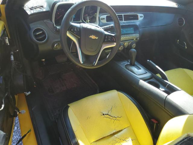 2G1FB1E37C9210403 - 2012 CHEVROLET CAMARO LT ყვითელი ფოტო 8