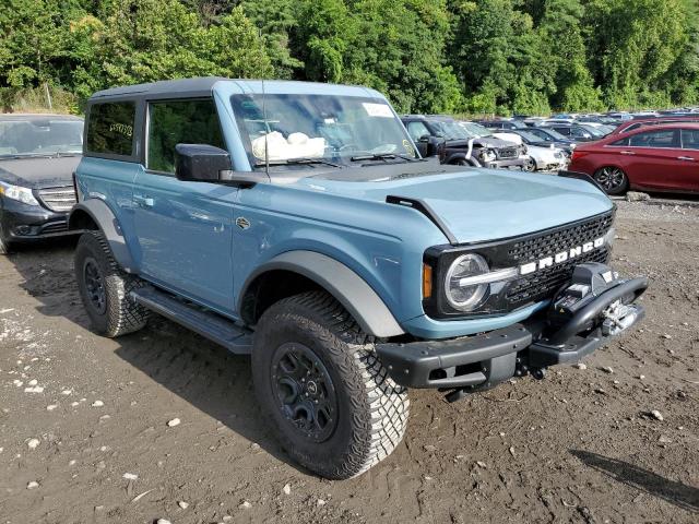 1FMDE5CP6MLA63516 - 2021 FORD BRONCO BASE BLUE photo 4