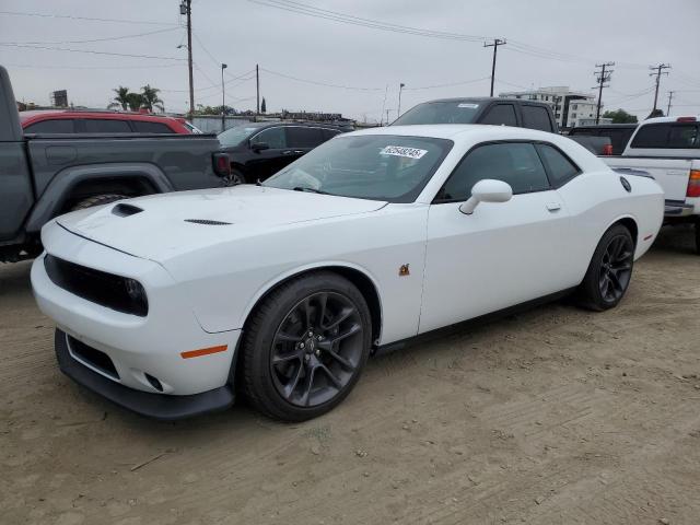 2C3CDZFJ5MH530752 - 2021 DODGE CHALLENGER R/T SCAT PACK WHITE photo 1