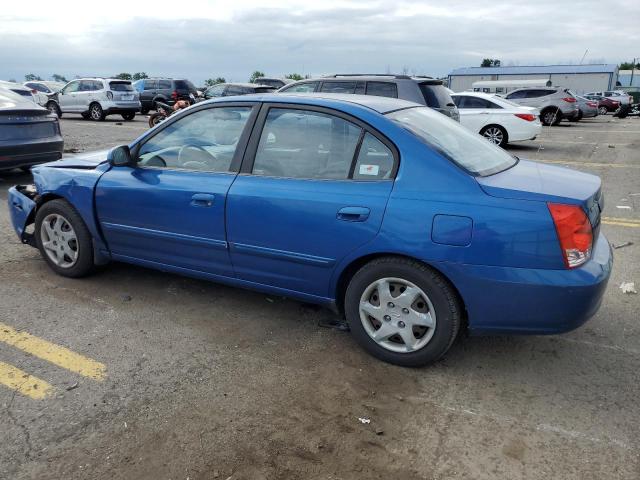 KMHDN46D35U085576 - 2005 HYUNDAI ELANTRA GLS BLUE photo 2