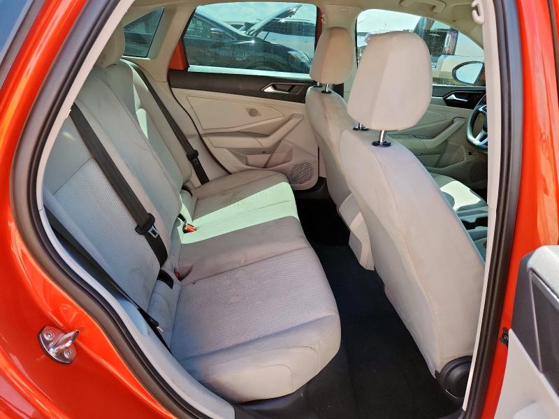 3VWCB7BU2KM186606 - 2019 VOLKSWAGEN JETTA S ORANGE photo 10