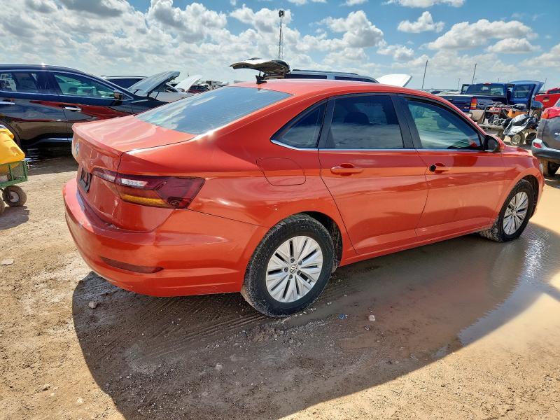 3VWCB7BU2KM186606 - 2019 VOLKSWAGEN JETTA S ORANGE photo 3