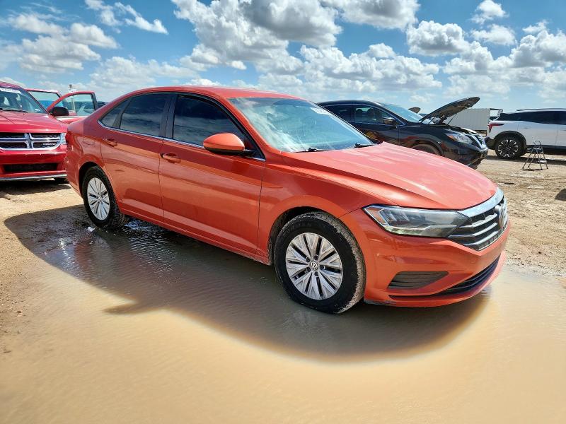 3VWCB7BU2KM186606 - 2019 VOLKSWAGEN JETTA S ORANGE photo 4