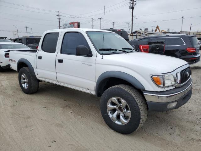 5TEGN92N23Z178221 - 2003 TOYOTA TACOMA DOUBLE CAB PRERUNNER WHITE photo 4