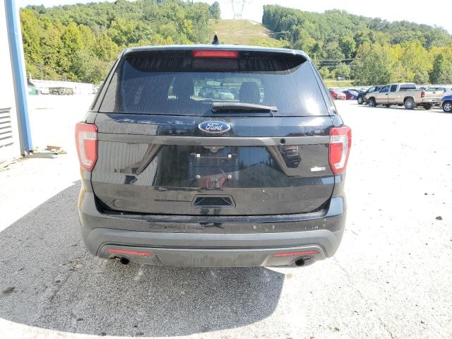 1FM5K8AR3HGC49001 - 2017 FORD EXPLORER POLICE INTERCEPTOR BLACK photo 6