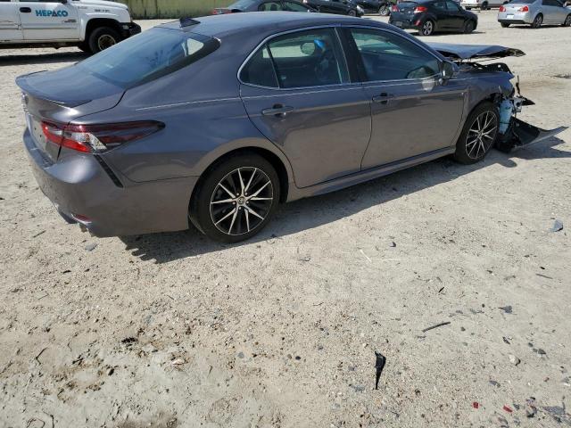 4T1S11AK2PU098250 - 2023 TOYOTA CAMRY SE NIGHT SHADE GRAY photo 3
