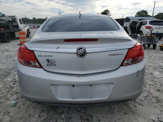 2G4GR5EK9C9129212 - 2012 BUICK REGAL SILVER photo 6