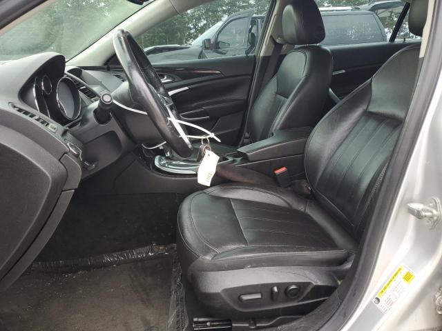 2G4GR5EK9C9129212 - 2012 BUICK REGAL SILVER photo 7