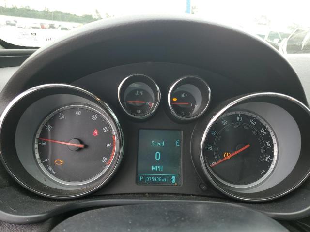 2G4GR5EK9C9129212 - 2012 BUICK REGAL SILVER photo 9