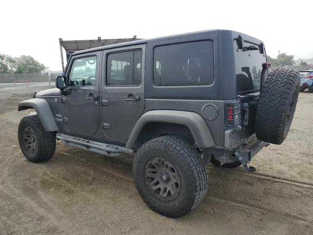 1C4BJWDG7GL310266 - 2016 JEEP WRANGLER U SPORT ნაცრისფერი ფოტო 2