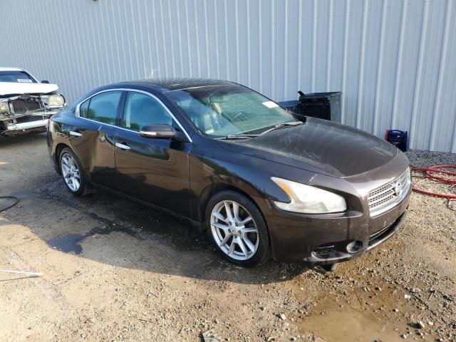 1N4AA5AP5AC852912 - 2010 NISSAN MAXIMA S MAROON photo 4