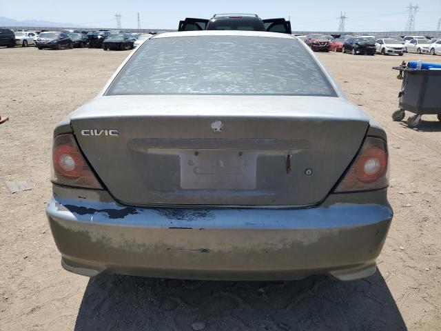 1HGEM219X4L061705 - 2004 HONDA CIVIC EX GRAY photo 6