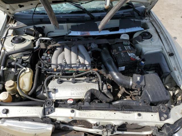 4A3AA46H01E051506 - 2001 MITSUBISHI GALANT ES WHITE photo 11