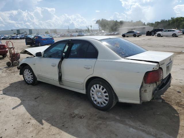 4A3AA46H01E051506 - 2001 MITSUBISHI GALANT ES WHITE photo 2