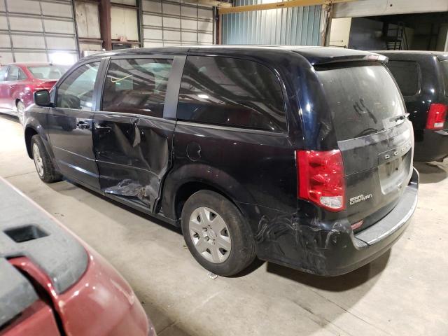 2D4RN4DG5BR715410 - 2011 DODGE GRAND CARA EXPRESS BLACK photo 2