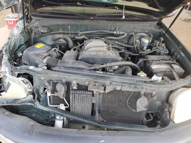 5TBRT34172S271892 - 2002 TOYOTA TUNDRA ACCESS CAB მწვანე ფოტო 11