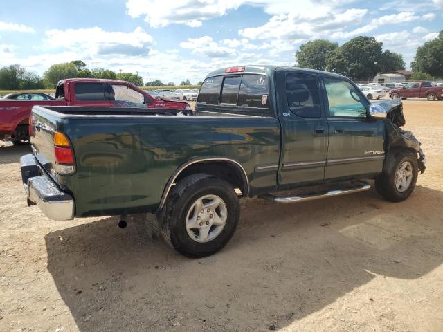 5TBRT34172S271892 - 2002 TOYOTA TUNDRA ACCESS CAB GREEN photo 3