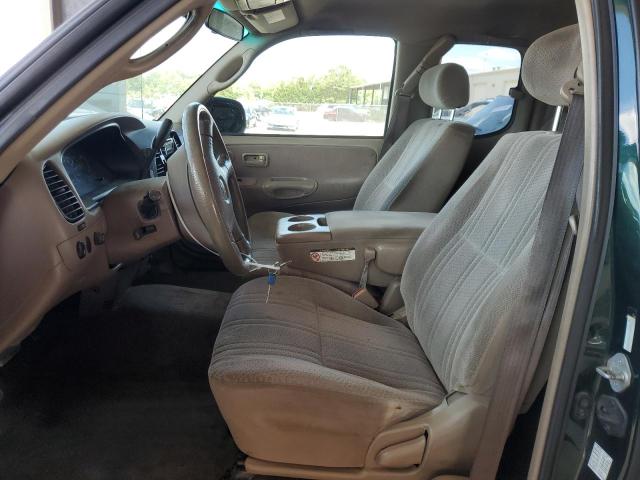 5TBRT34172S271892 - 2002 TOYOTA TUNDRA ACCESS CAB მწვანე ფოტო 7