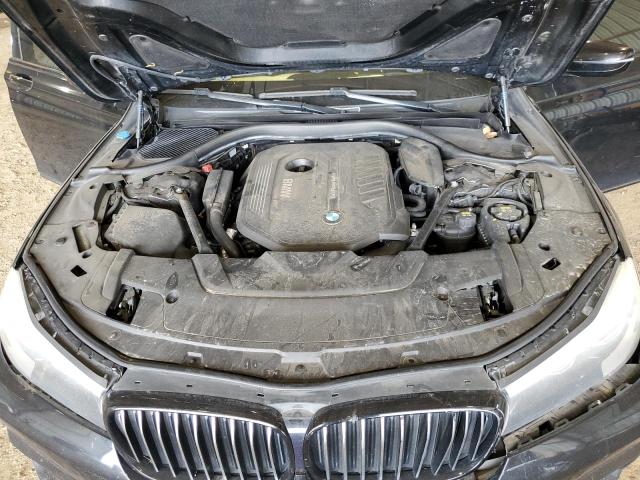 WBA7E2C55GG738863 - 2016 BMW 740 I أسود صورة 11