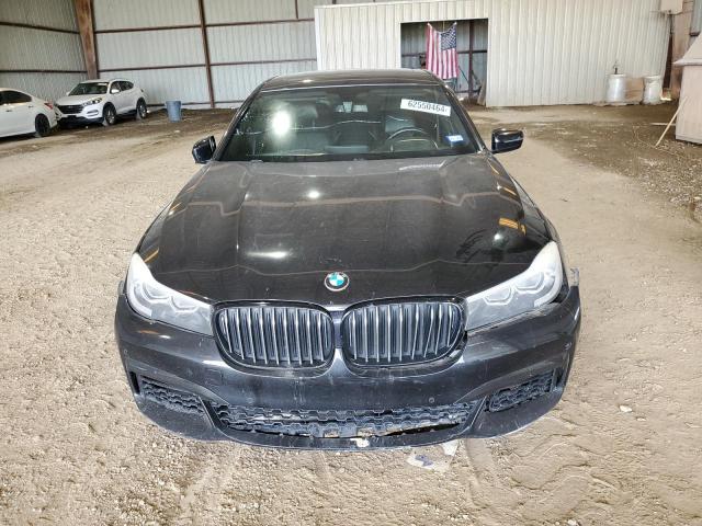 WBA7E2C55GG738863 - 2016 BMW 740 I أسود صورة 5