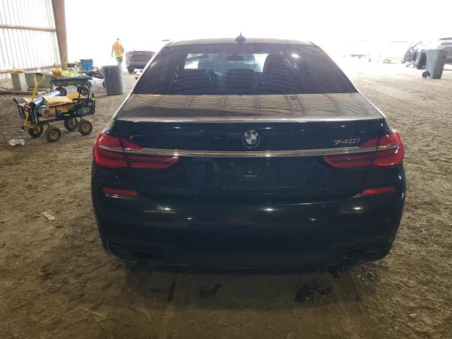 WBA7E2C55GG738863 - 2016 BMW 740 I أسود صورة 6