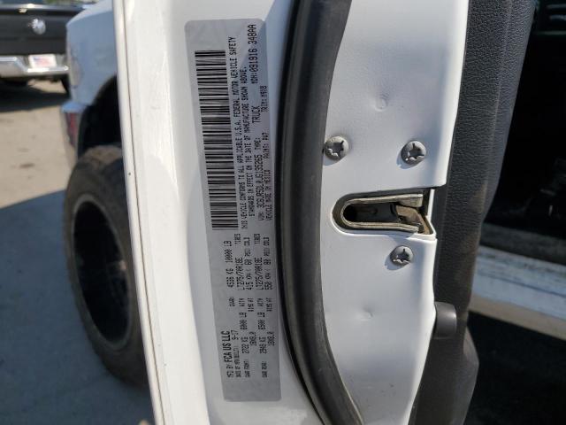 3C6UR5DL0JG135265 - 2018 RAM 2500 SLT WHITE photo 12