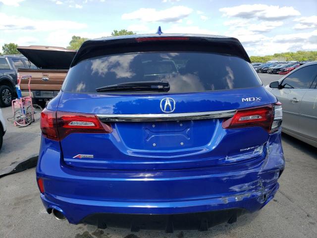 5J8YD4H03LL014871 - 2020 ACURA MDX A-SPEC BLUE photo 6