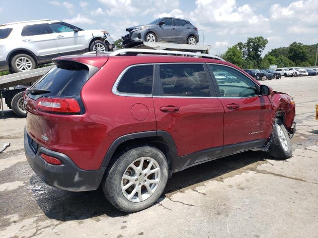 1C4PJMCB6HW665266 - 2017 JEEP CHEROKEE LATITUDE RED photo 3