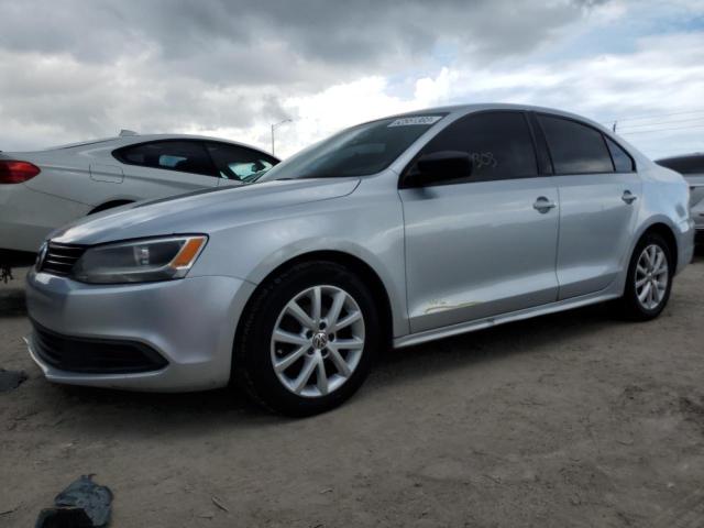 3VW2K7AJ1DM254089 - 2013 VOLKSWAGEN JETTA BASE 银色 照片 1