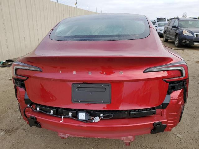 5YJ3E1EA5RF728109 - 2024 TESLA MODEL 3 RED photo 6