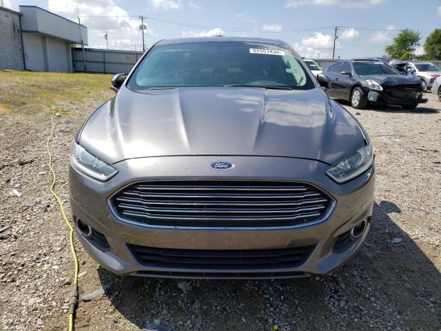 1FA6P0HD1E5406141 - 2014 FORD FUSION SE GRAY photo 5