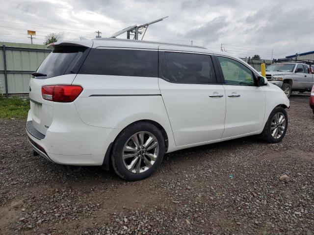 KNDME5C14F6038874 - 2015 KIA SEDONA SXL WHITE photo 3