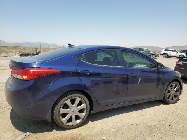 5NPDH4AE0DH228312 - 2013 HYUNDAI ELANTRA GLS BLUE photo 3