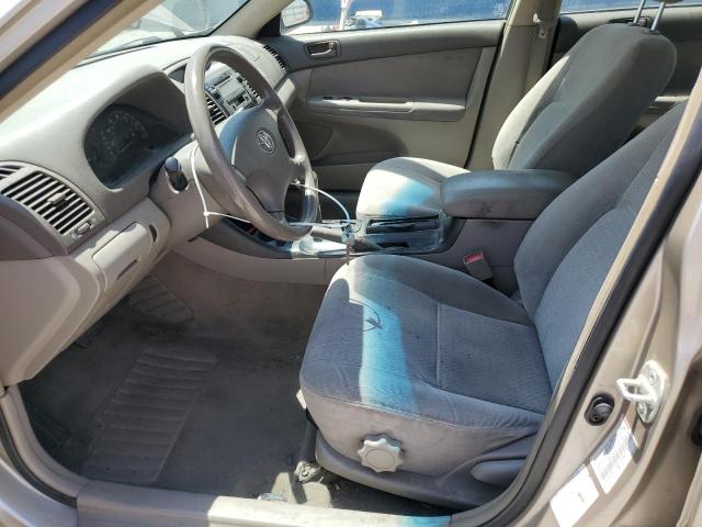 JTDBE32K230162453 - 2003 TOYOTA CAMRY LE BEIGE photo 7