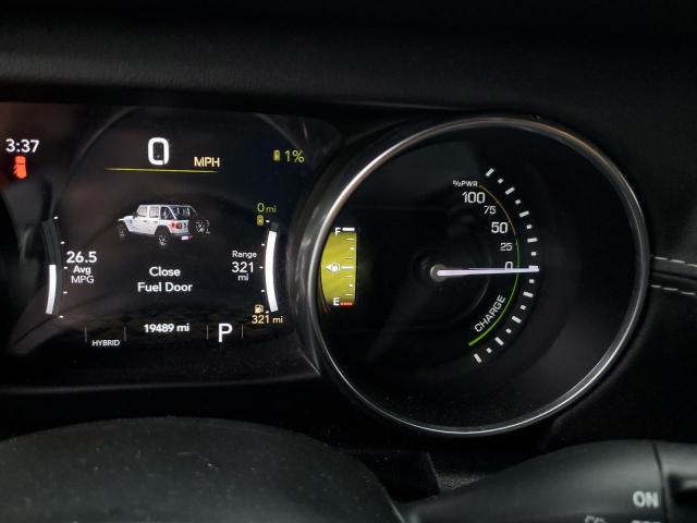 1C4JJXP60NW121751 - 2022 JEEP WRANGLER U SAHARA 4XE BLUE photo 9