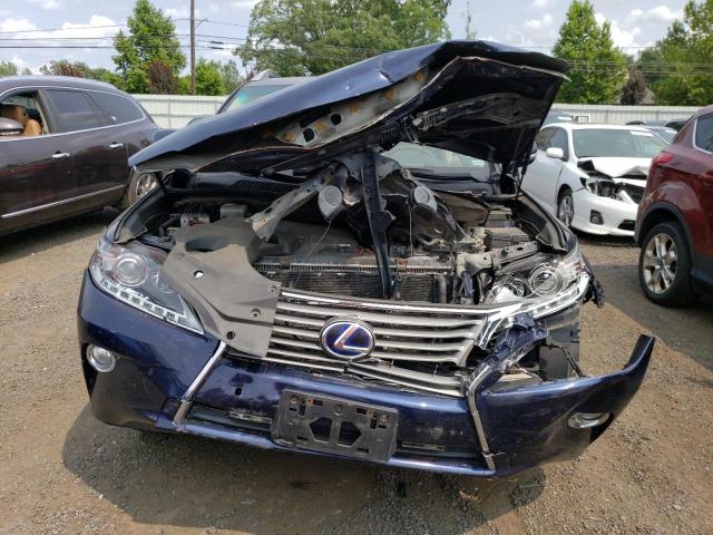 JTJBC1BA6D2439688 - 2013 LEXUS RX 450 BLUE photo 5