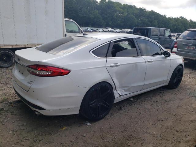 3FA6P0HD6HR353633 - 2017 FORD FUSION SE WHITE photo 3