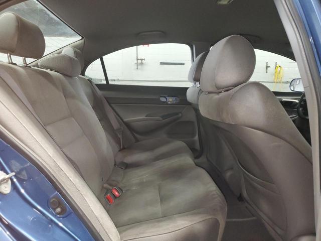 1HGFA16596L151654 - 2006 HONDA CIVIC LX ლურჯი ფოტო 10