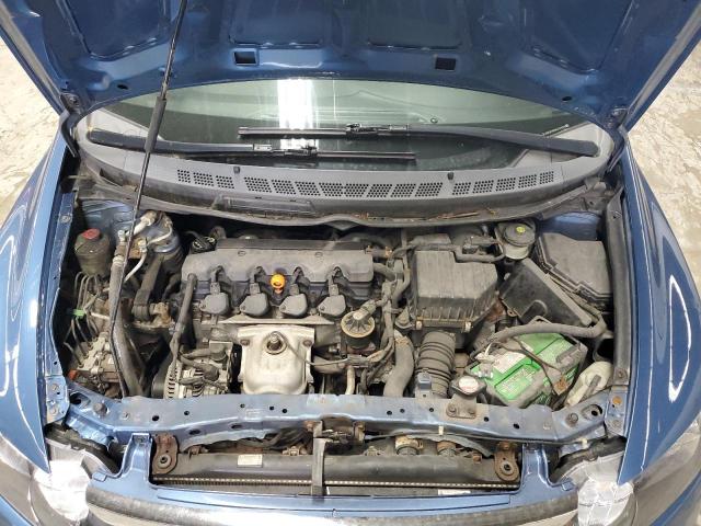 1HGFA16596L151654 - 2006 HONDA CIVIC LX ლურჯი ფოტო 11