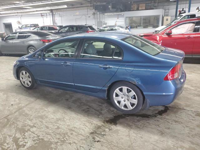 1HGFA16596L151654 - 2006 HONDA CIVIC LX ლურჯი ფოტო 2