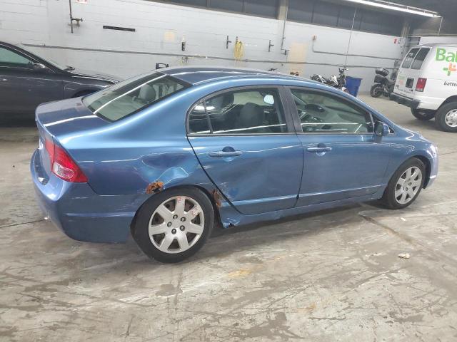 1HGFA16596L151654 - 2006 HONDA CIVIC LX ლურჯი ფოტო 3
