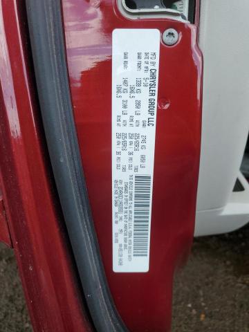 2D4RN3D11AR335551 - 2010 DODGE GRAND CARA HERO RED photo 13