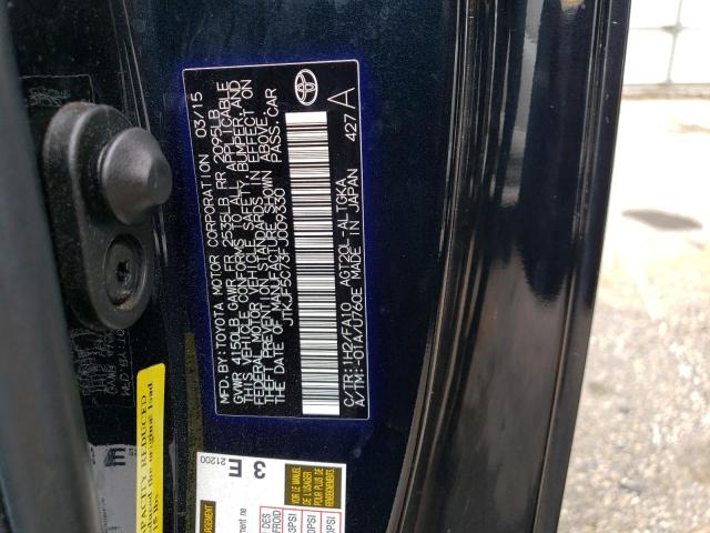 JTKJF5C73FJ009330 - 2015 TOYOTA SCION TC Mavi foto 12