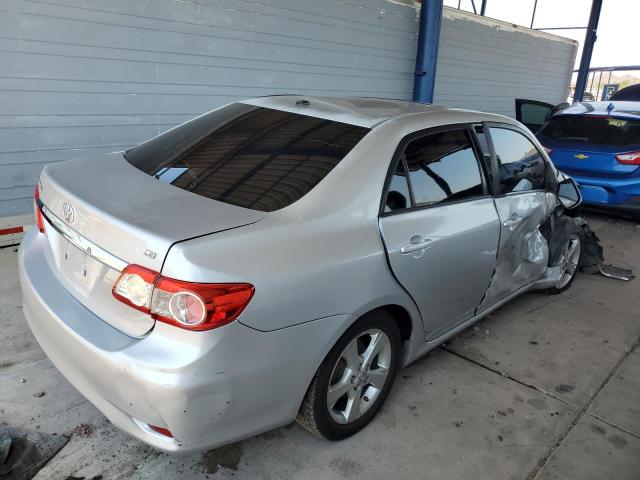 2T1BU4EE8BC729669 - 2011 TOYOTA COROLLA BASE SILVER photo 3