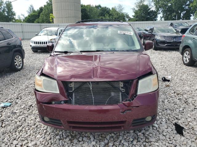 2D8HN54199R583368 - 2009 DODGE GRAND CARA SXT RED photo 5