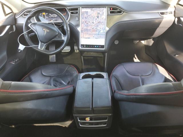5YJSA1DP3DFP14053 - 2013 TESLA MODEL S Schwarz Foto 8