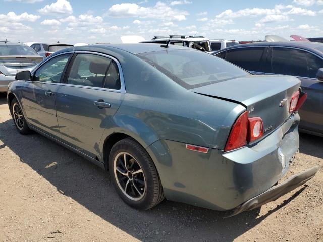 1G1ZH57B394194056 - 2009 CHEVROLET MALIBU 1LT GREEN photo 2