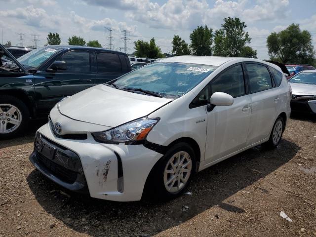 JTDZN3EU3FJ016945 - 2015 TOYOTA PRIUS V WHITE photo 1